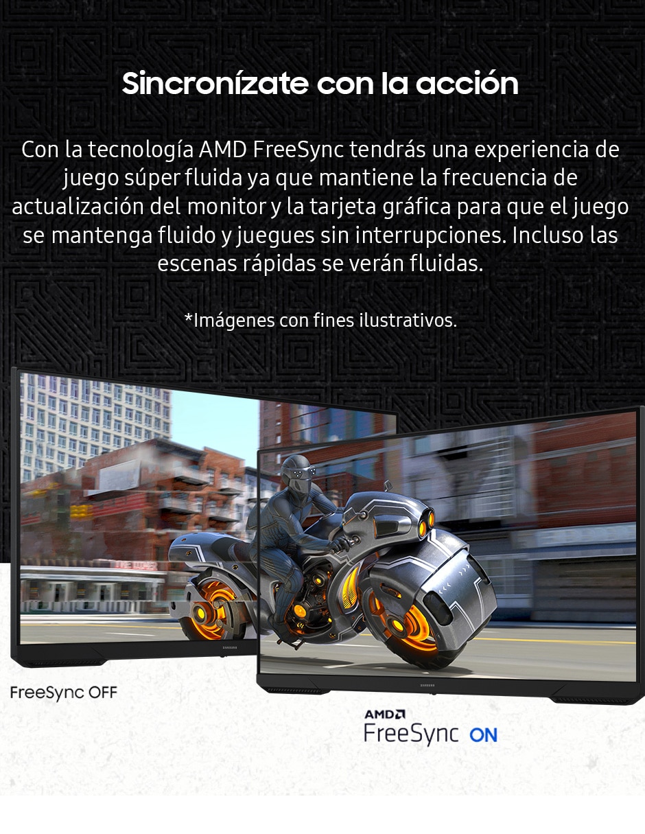 Monitor gamer standard full HD 27 pulgadas LS27DG300ELXZX 9