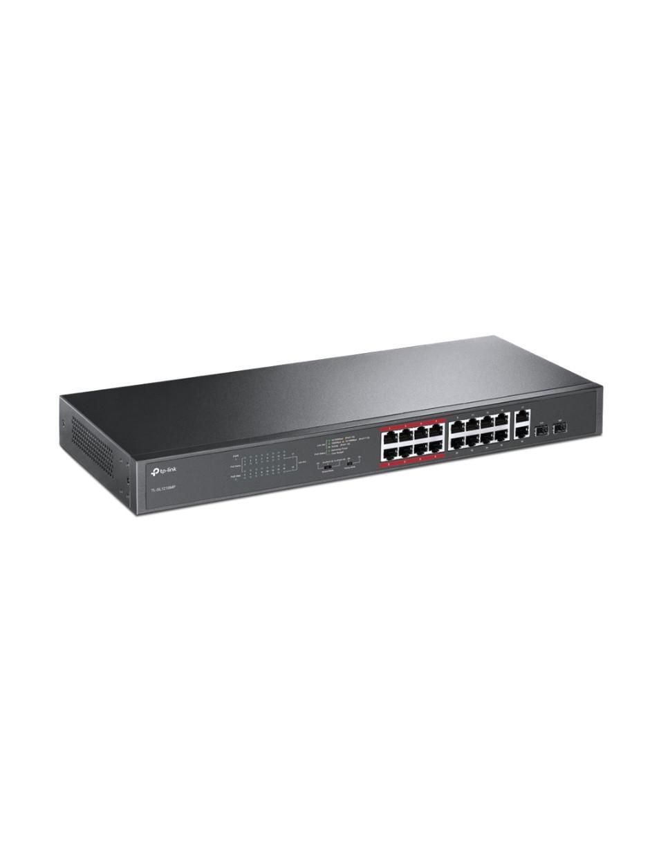 Conmutador ethernet Alámbrico TL-SL1218MP 2