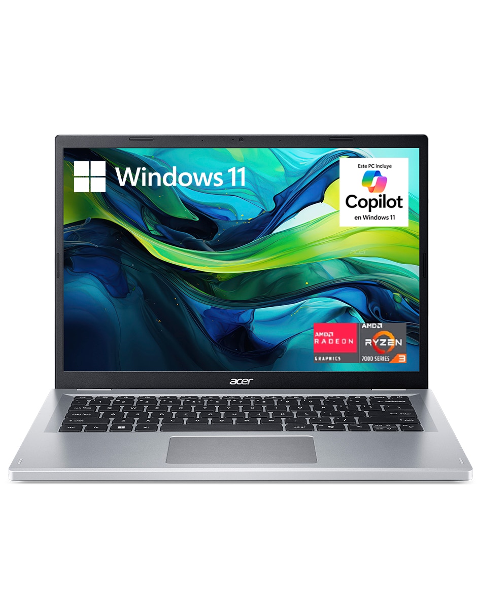 Laptop Thin & Light Aspire Go 14 pulgadas WUXGA AMD Ryzen 3 AMD Radeon 8 GB RAM 512 GB SSD 1