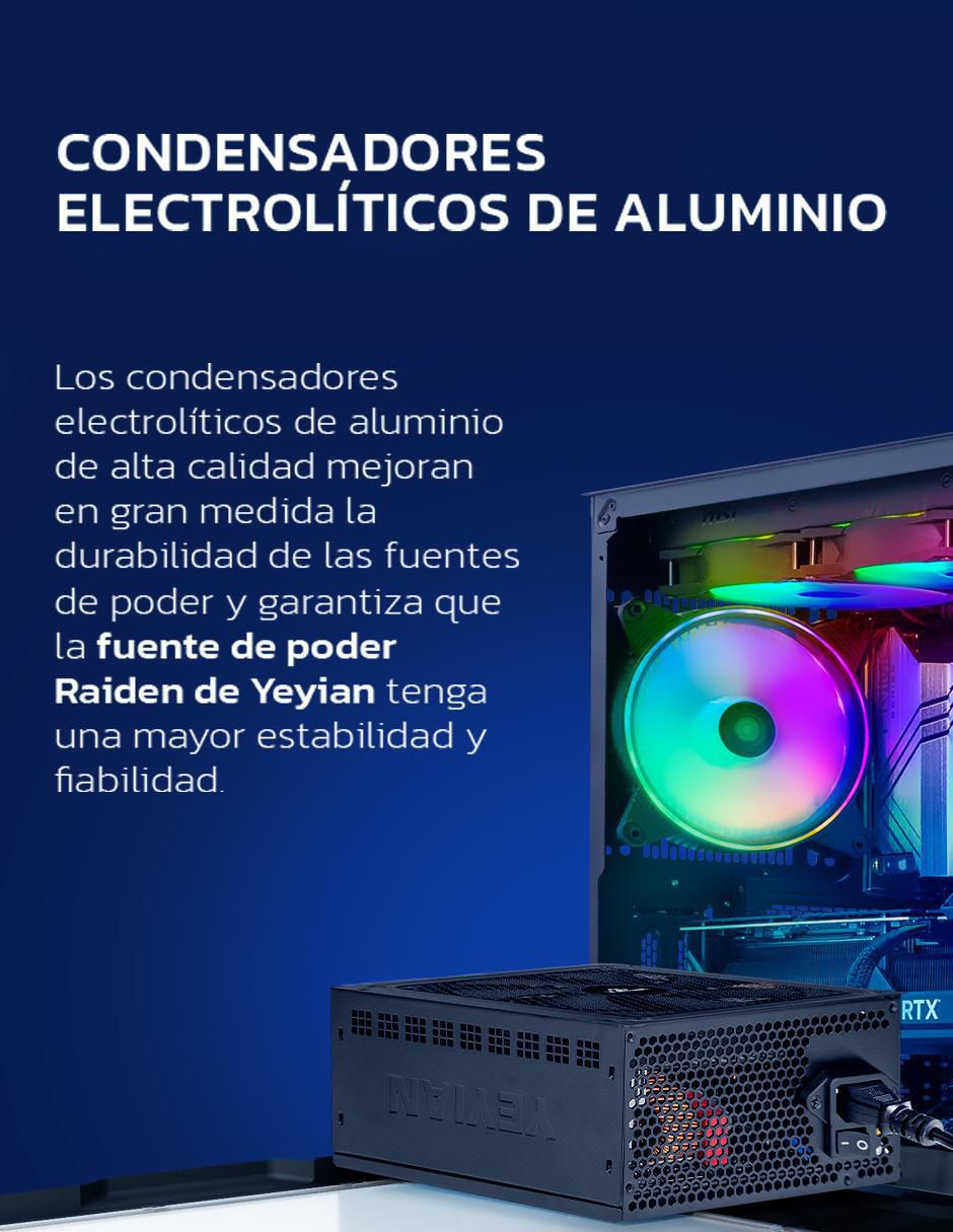Fuente de poder YFG-65002-01_650W_GOLD 10