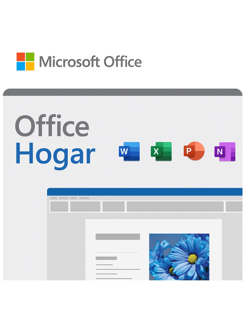 Office Hogar y Estudiante 2024 Escolar y trabajo para 1 usuario