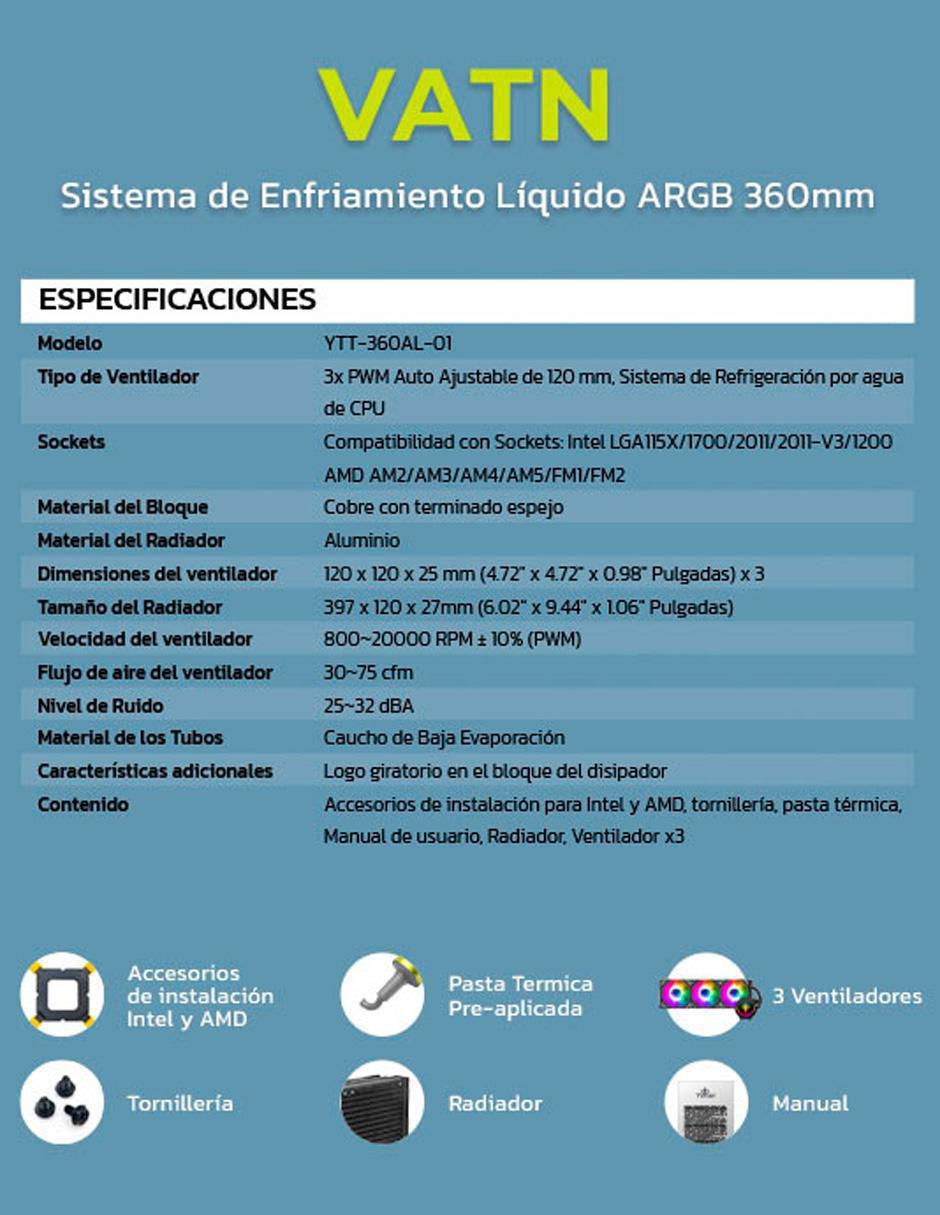 Refrigeración líquida 12