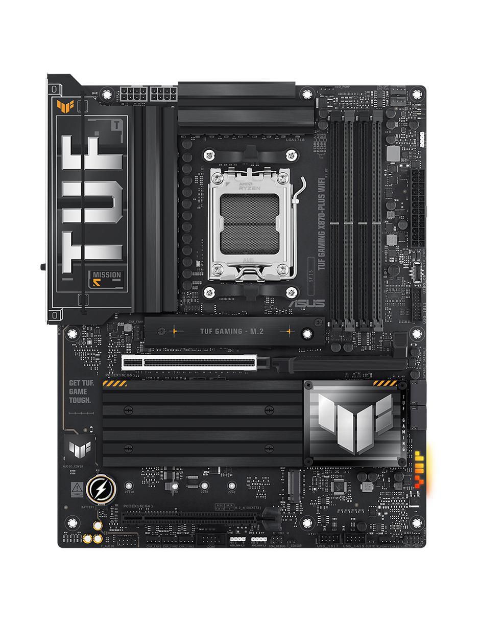 Tarjeta madre TUF Gaming X870-Plus compatible con procesador AMD 2