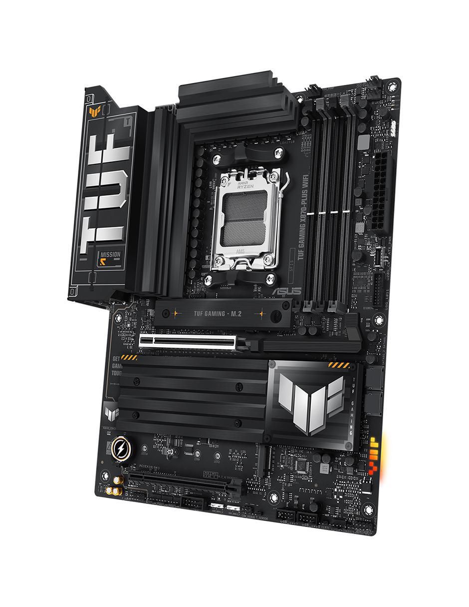 Tarjeta madre TUF Gaming X870-Plus compatible con procesador AMD 4