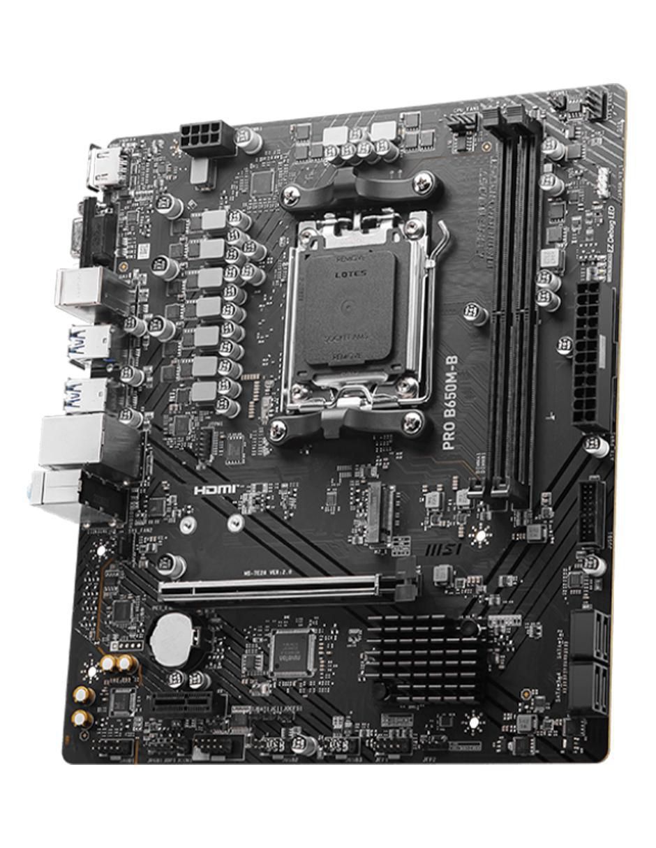 Tarjeta madre B650M B compatible con procesador AMD 2