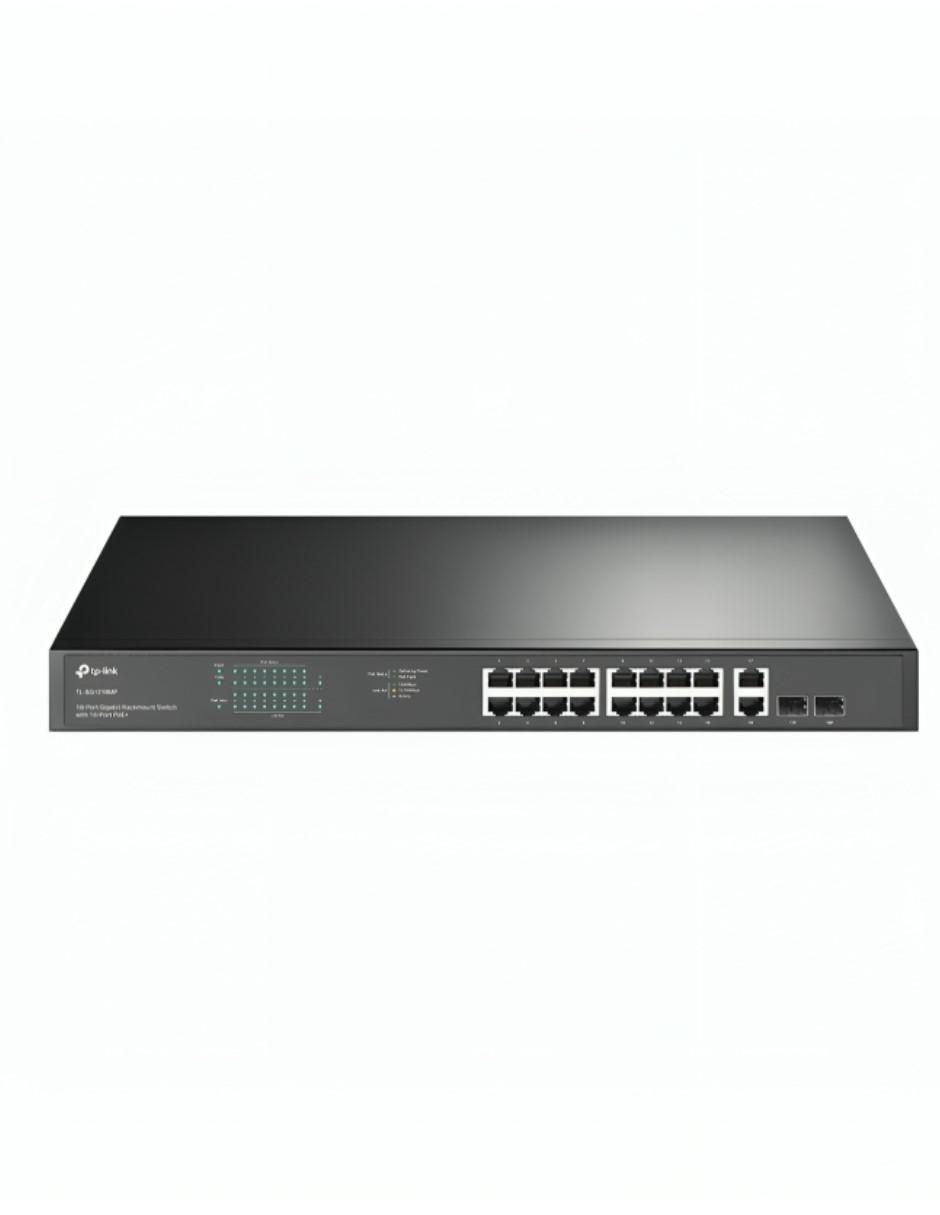 Conmutador ethernet Alámbrico TL-SG1218MP Conmutador ethernet Alámbrico TL-SG1218MP