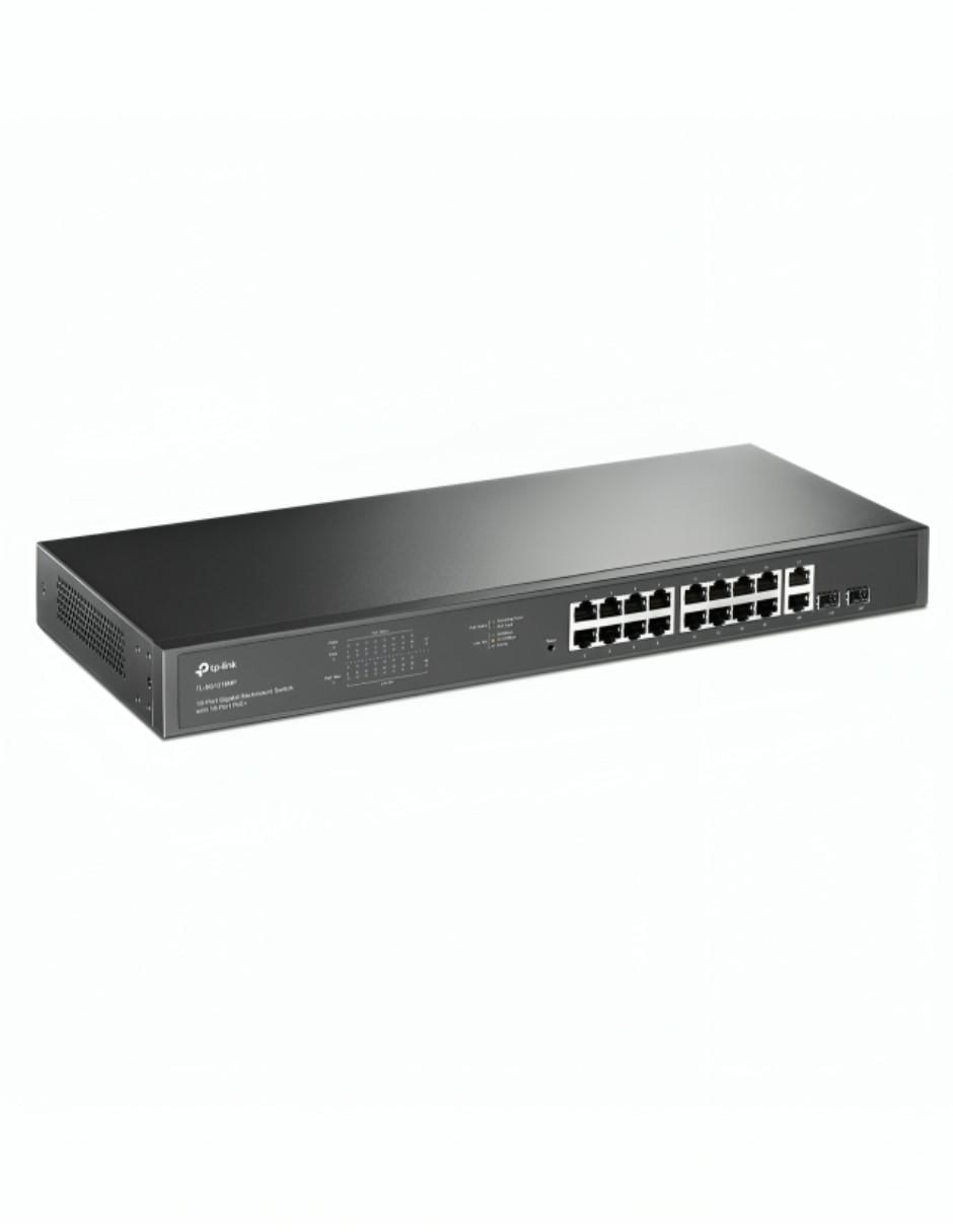 Conmutador ethernet Alámbrico TL-SG1218MP 2