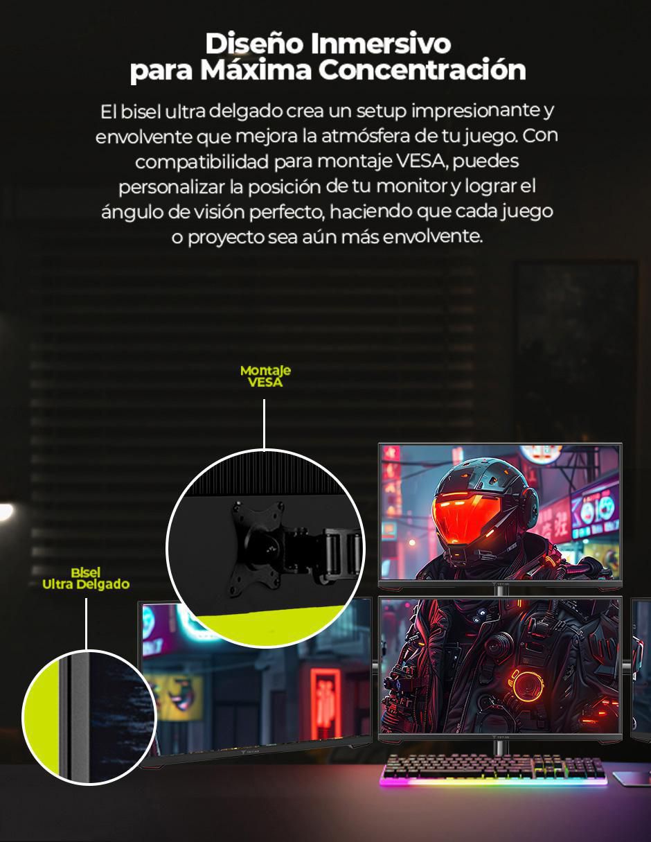 Monitor gamer standard full HD 27 pulgadas 180HzAvanceYMF-IPF27G1 10