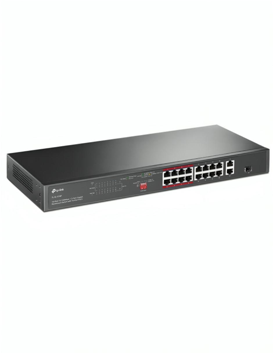 Conmutador ethernet Alámbrico TL-SL1218P 2