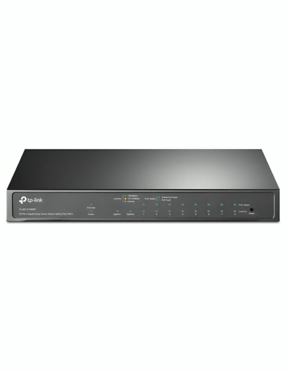 Conmutador ethernet Alámbrico TL-SG1210MPE Conmutador ethernet Alámbrico TL-SG1210MPE