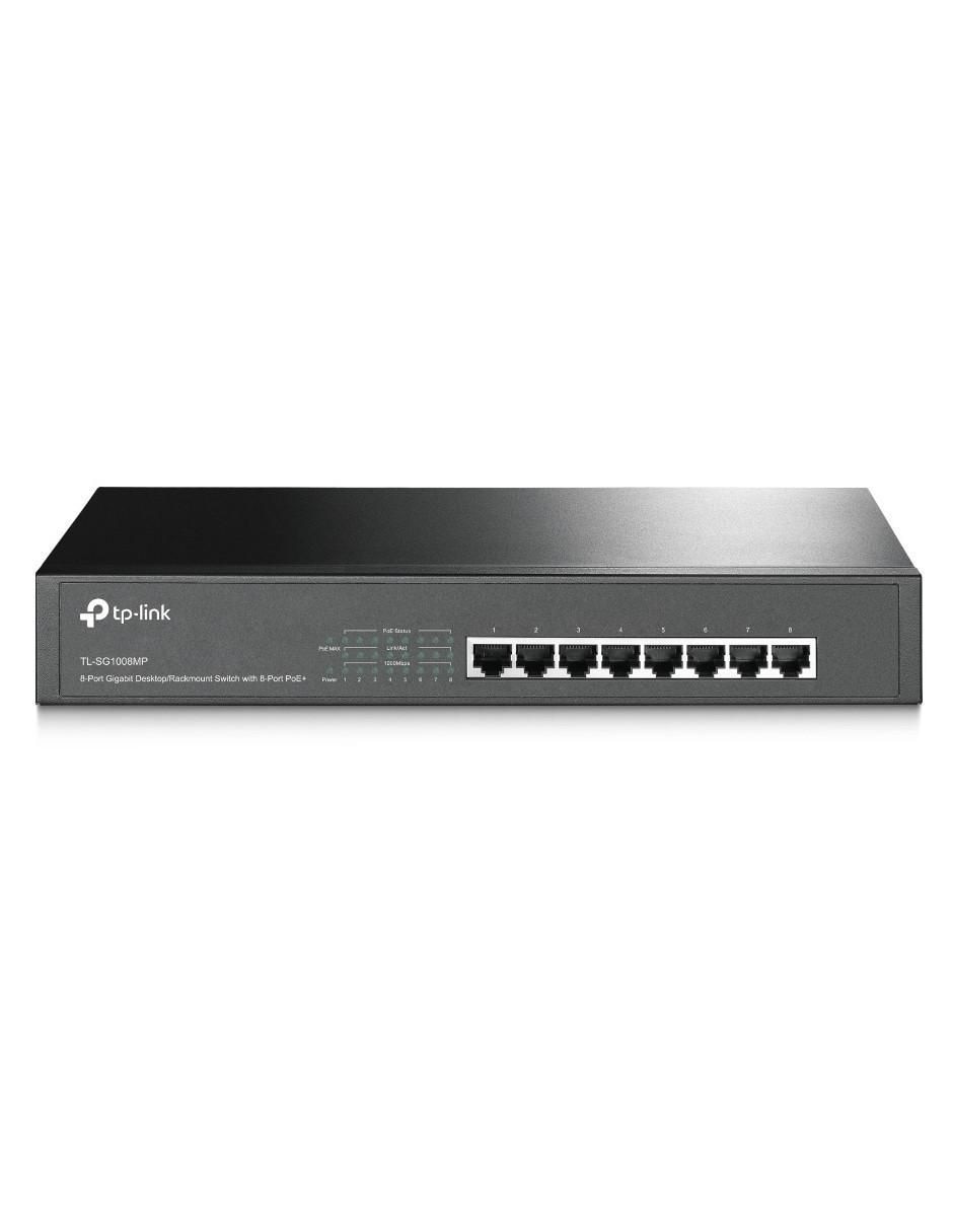 Conmutador ethernet Alámbrico TL-SG1008MP Conmutador ethernet Alámbrico TL-SG1008MP