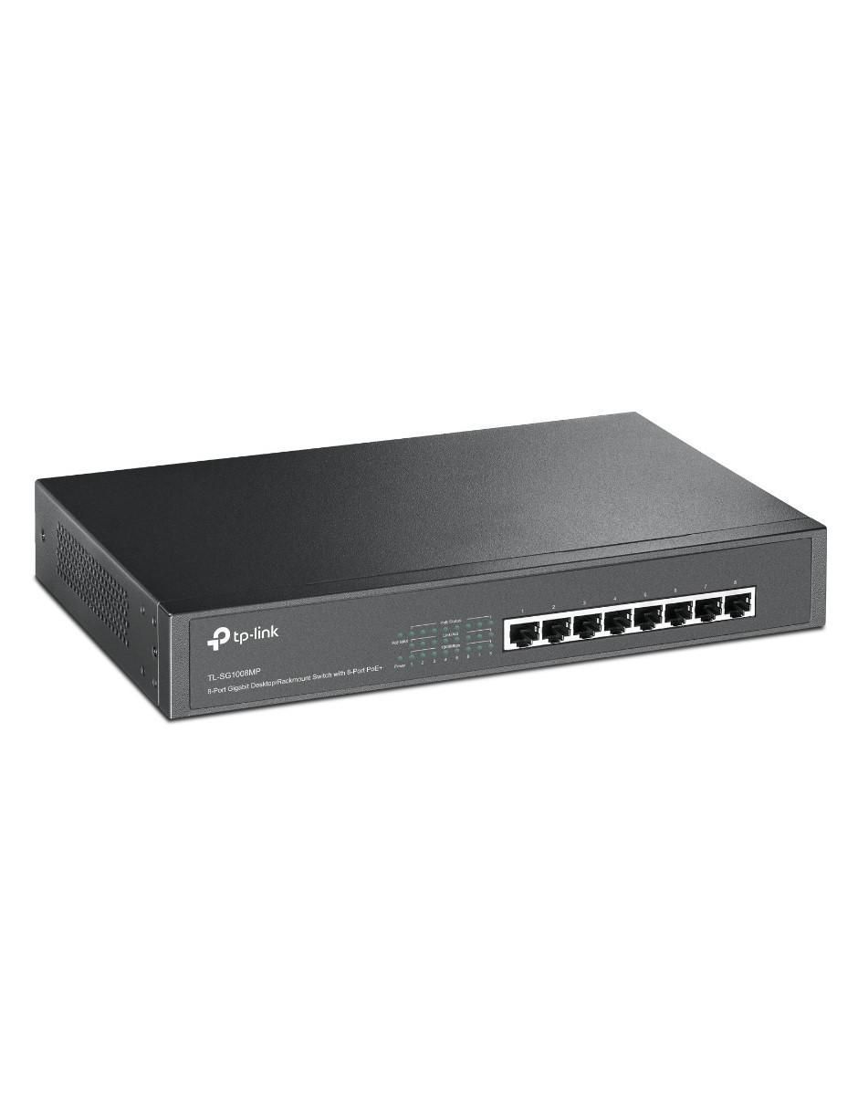 Conmutador ethernet Alámbrico TL-SG1008MP 2