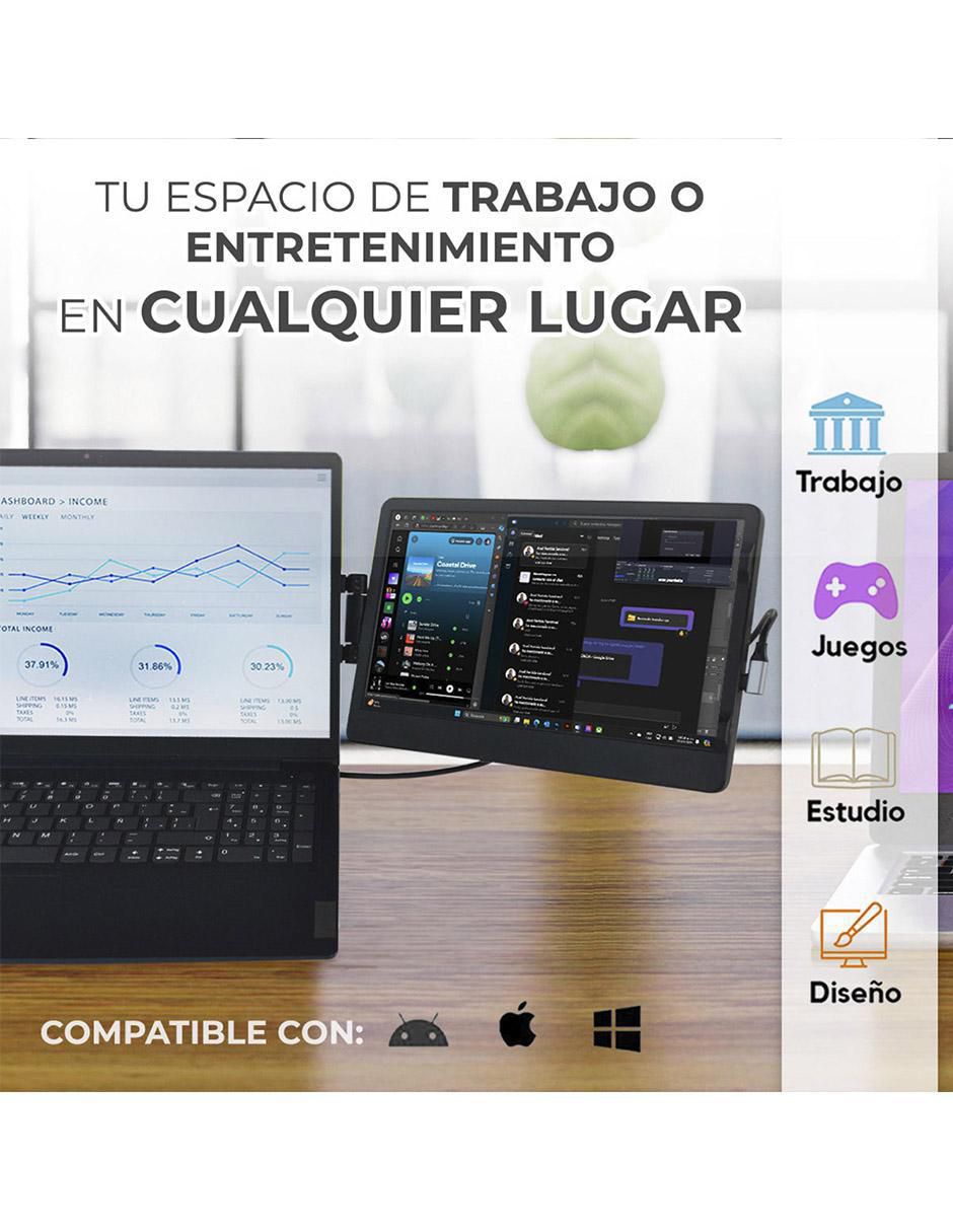Monitor portátil standard HD 14 pulgadas SIDEWING 8