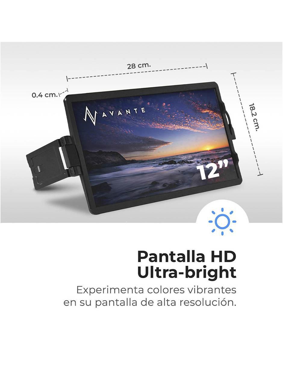 Monitor portátil standard HD 12 pulgadas SIDEWING 10