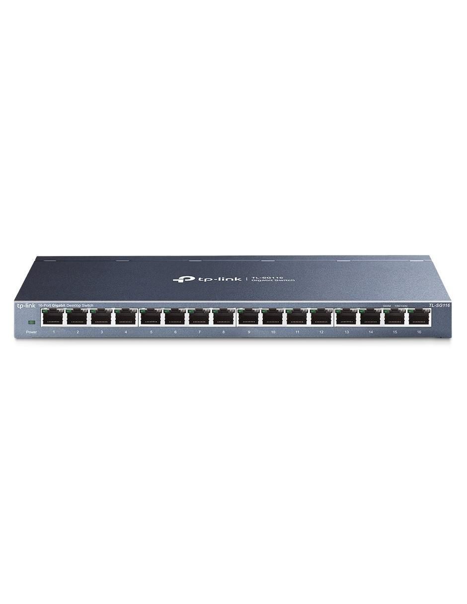 Conmutador ethernet Alámbrico TL-SG116