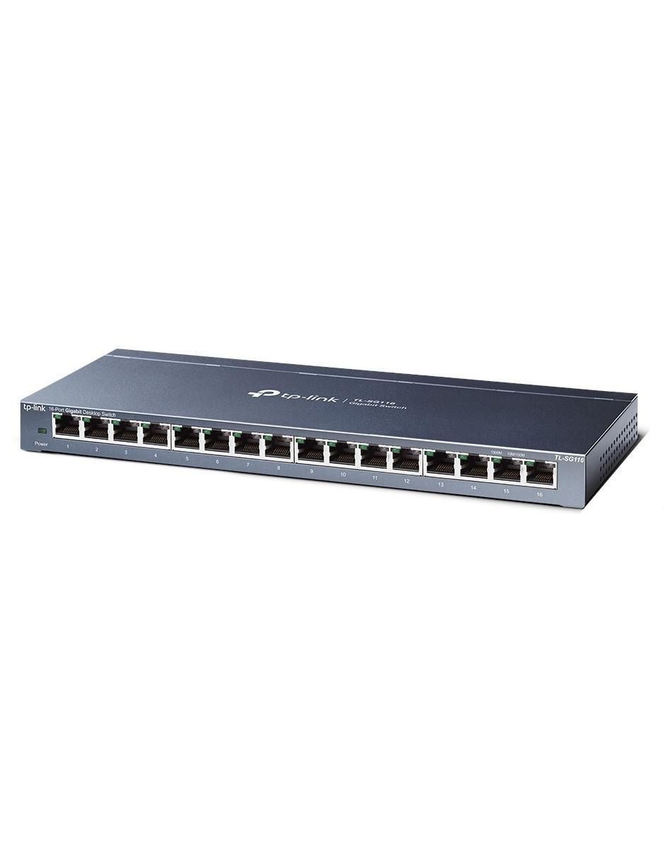 Conmutador ethernet Alámbrico TL-SG116 2