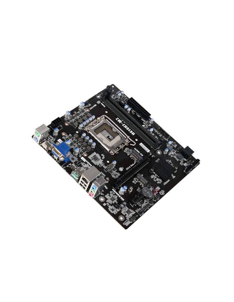 Tarjeta madre H610H7-M2 con procesador Intel 3