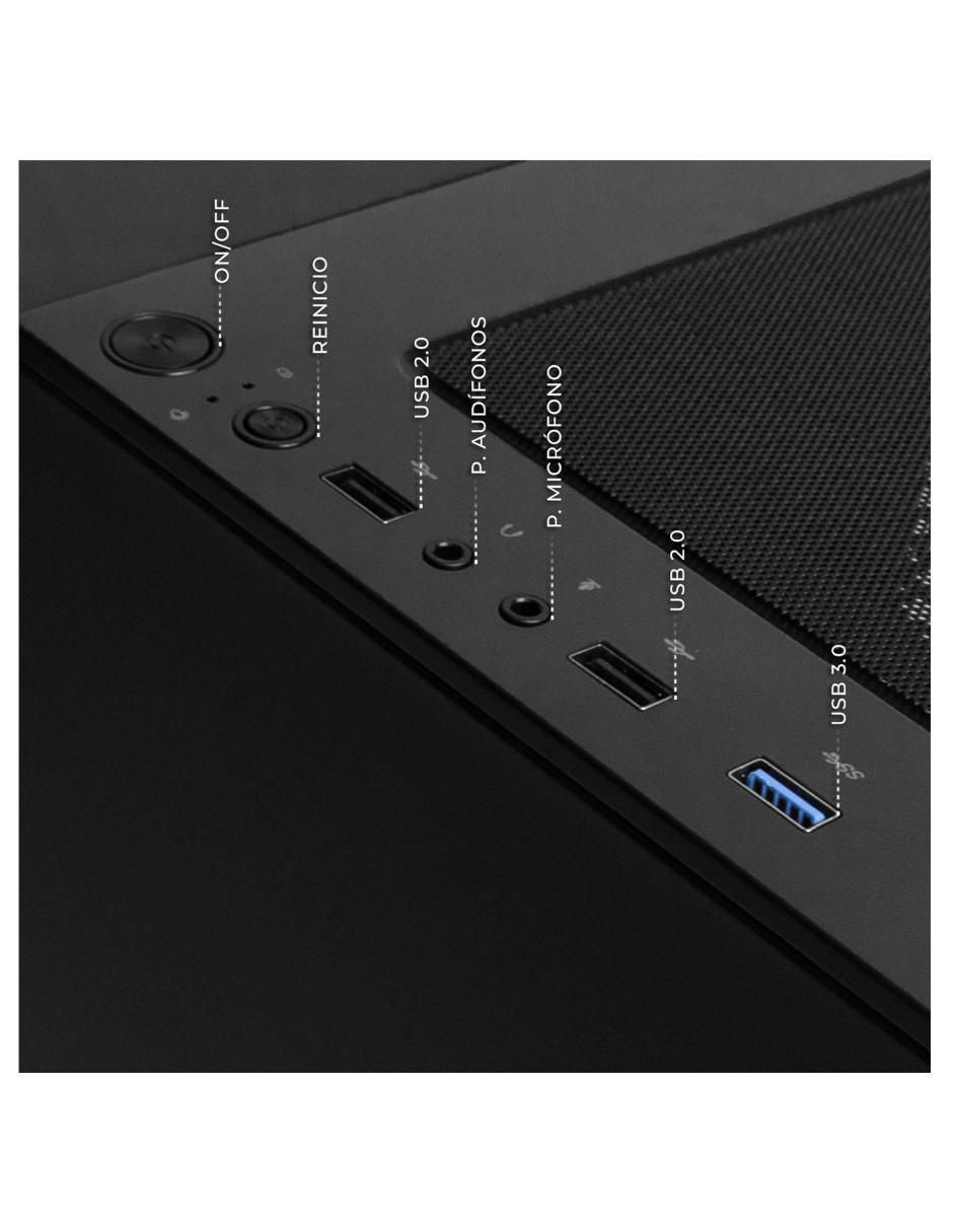 Computadora gamer XTPCI516GB3050MAB 24 pulgadas Full HD Intel Core i5 NVIDIA GeForce RTX 3050 16 GB RAM 1 TB SSD 5
