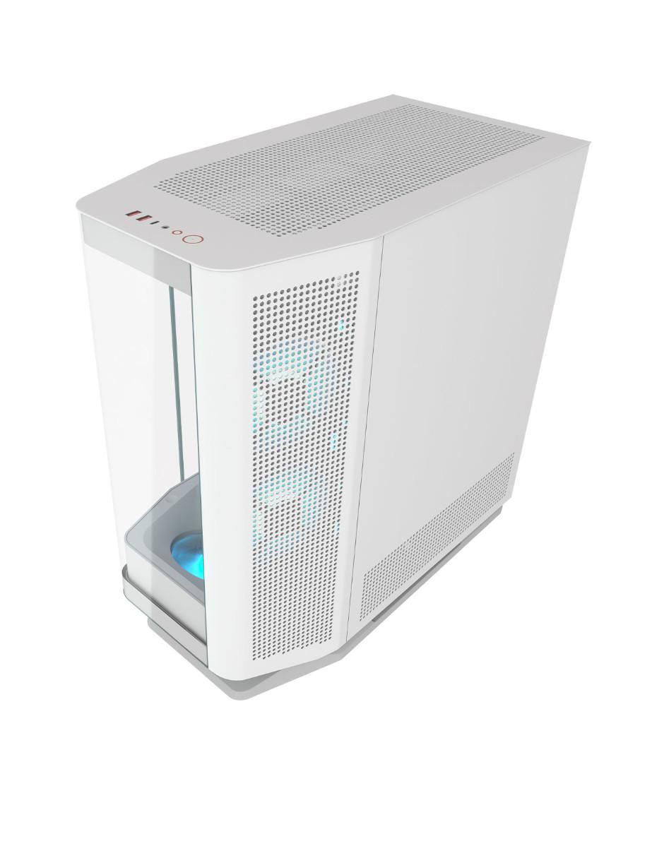 Gabinete de computadora FV270 RGB White 3