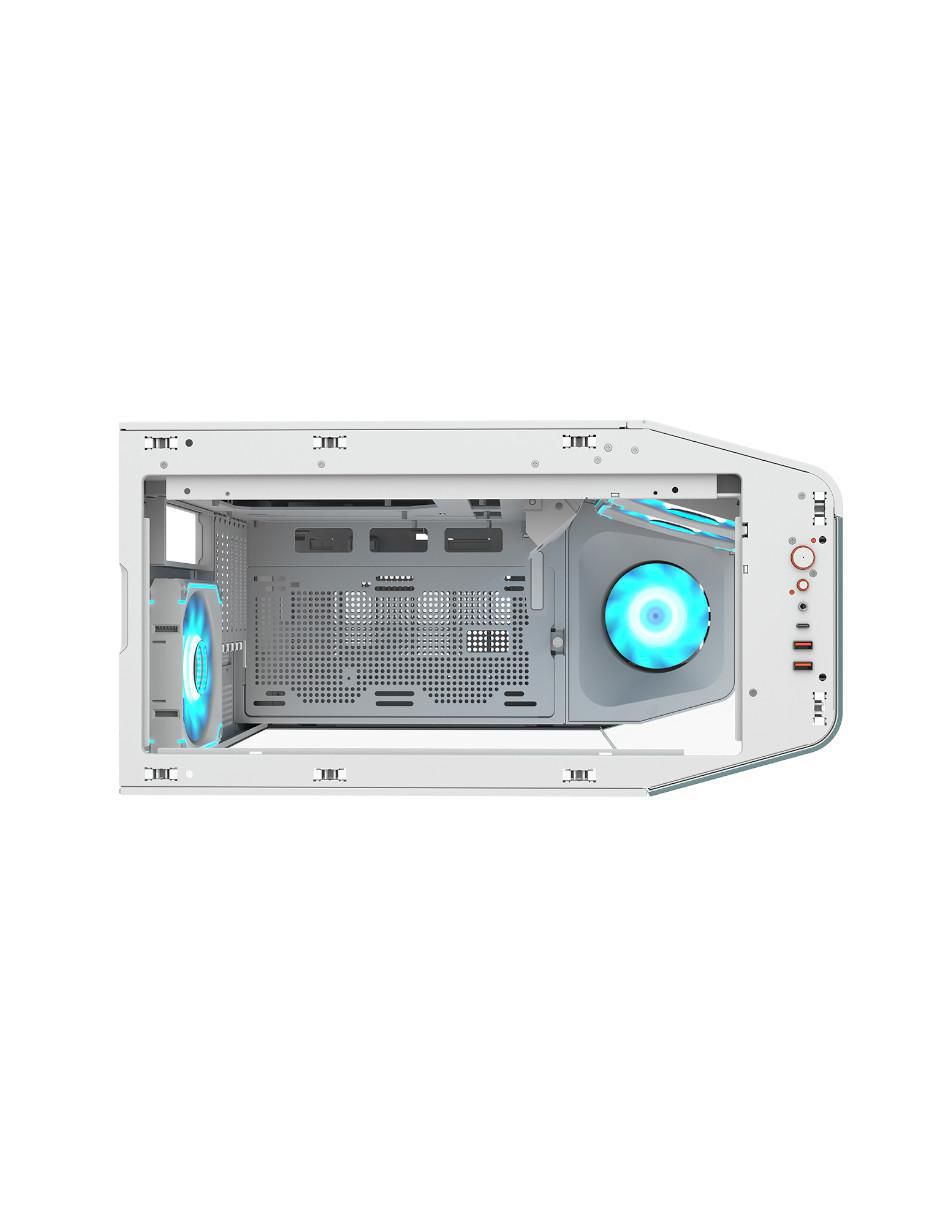 Gabinete de computadora FV270 RGB White 6