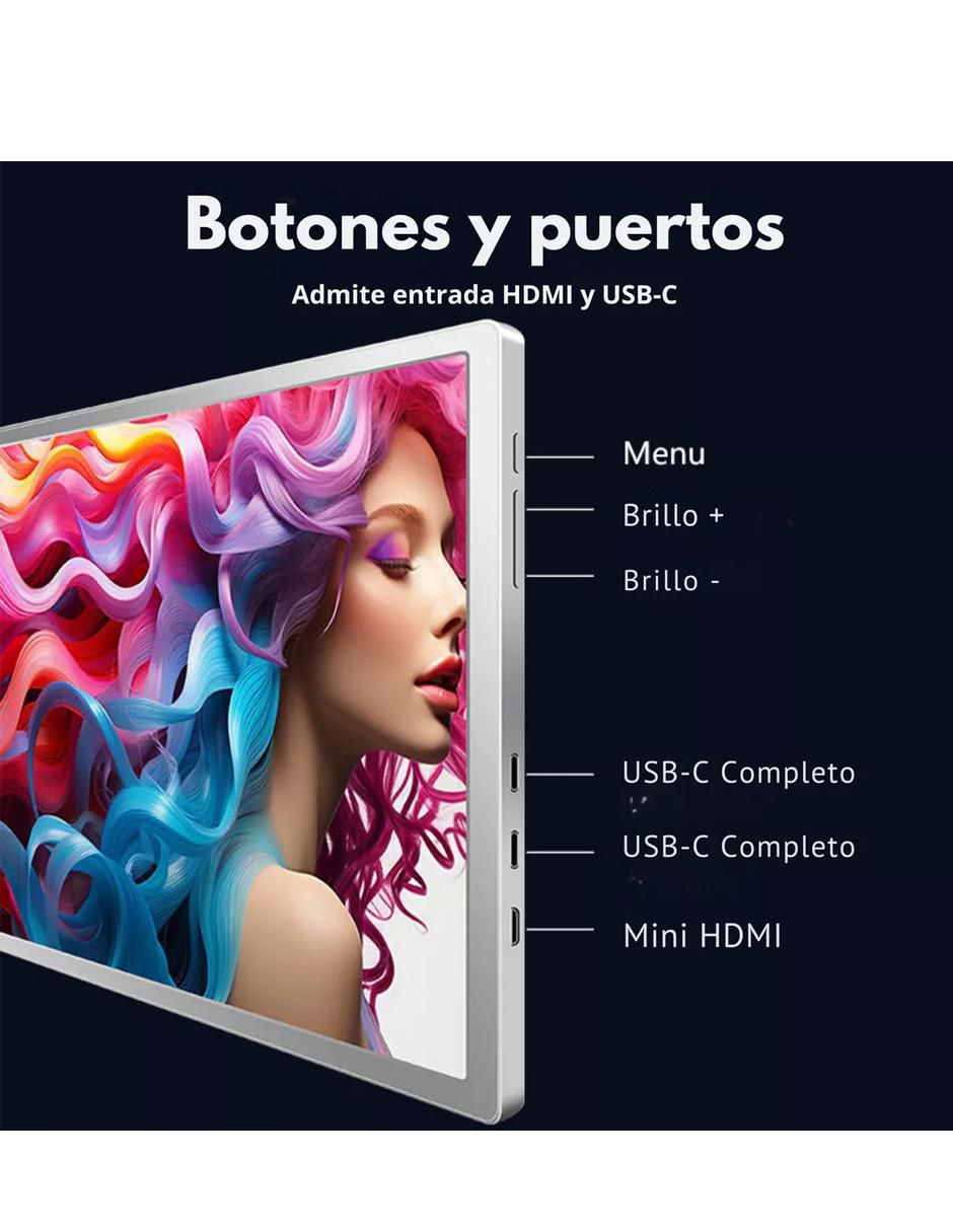 Monitor portátil standard full HD 14 pulgadas S14 3