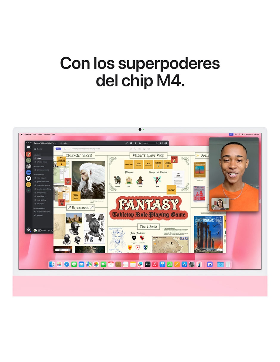 iMac 24 pulgadas M4 Pro 16 GB RAM 512 GB SSD 4