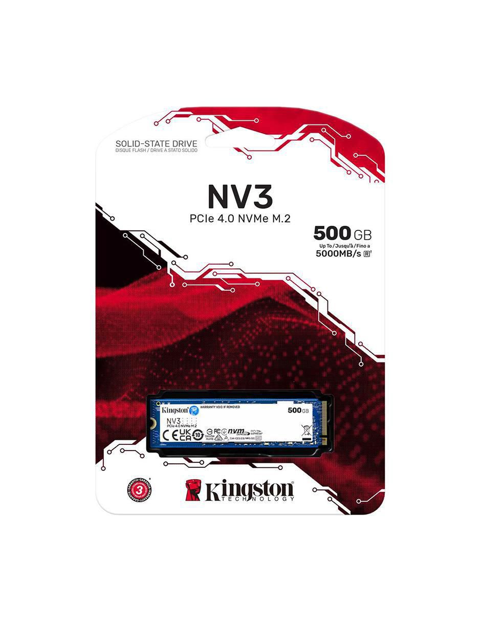 Unidad SSD de 500 GB 3