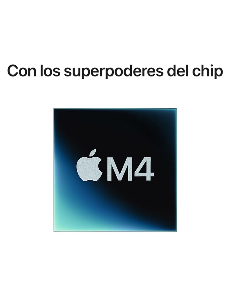 Computadora all in one Mac Mini M4 HD M4 24 GB RAM 512 GB SSD 3