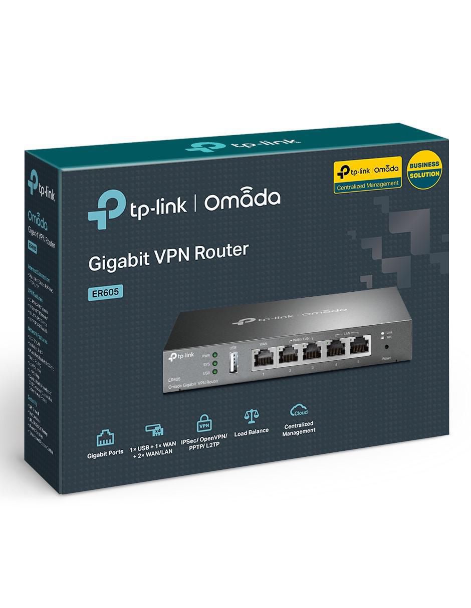 Conmutador ethernet Alámbrico ER605 4
