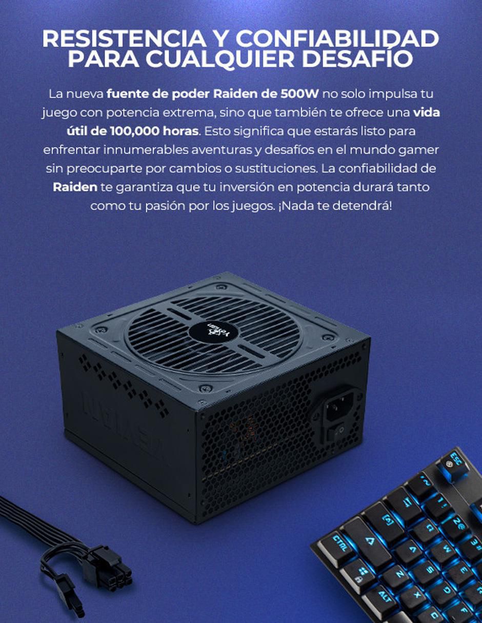 Fuente de poder YFW-50020-01 500W_80WH 11