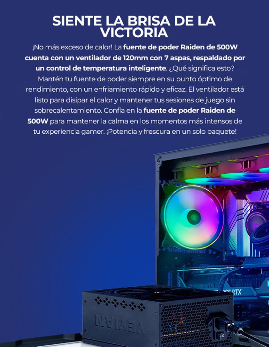 Fuente de poder YFW-50020-01 500W_80WH 12