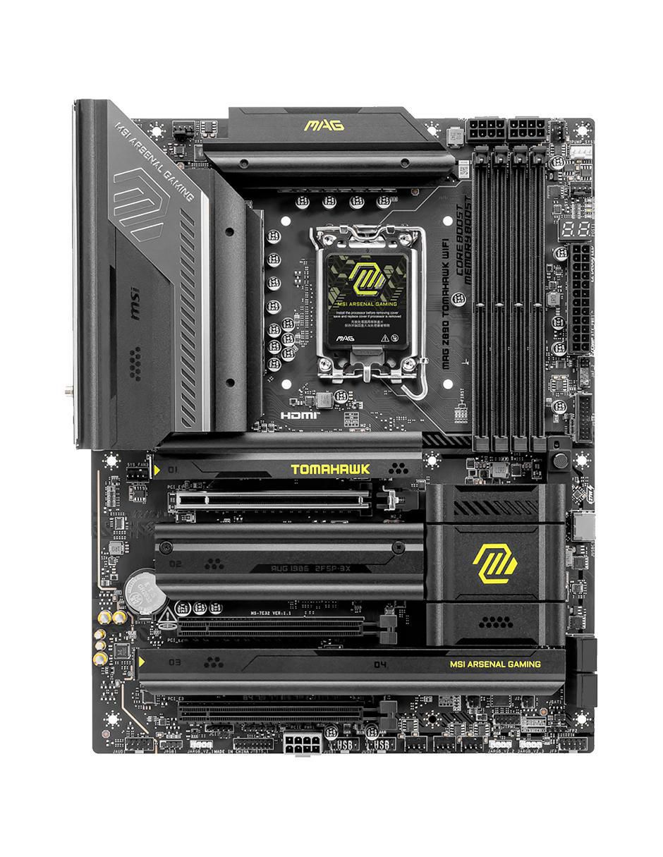 Tarjeta madre MAG Z890 TOMAHAWK WIFI compatible con procesador intel 2
