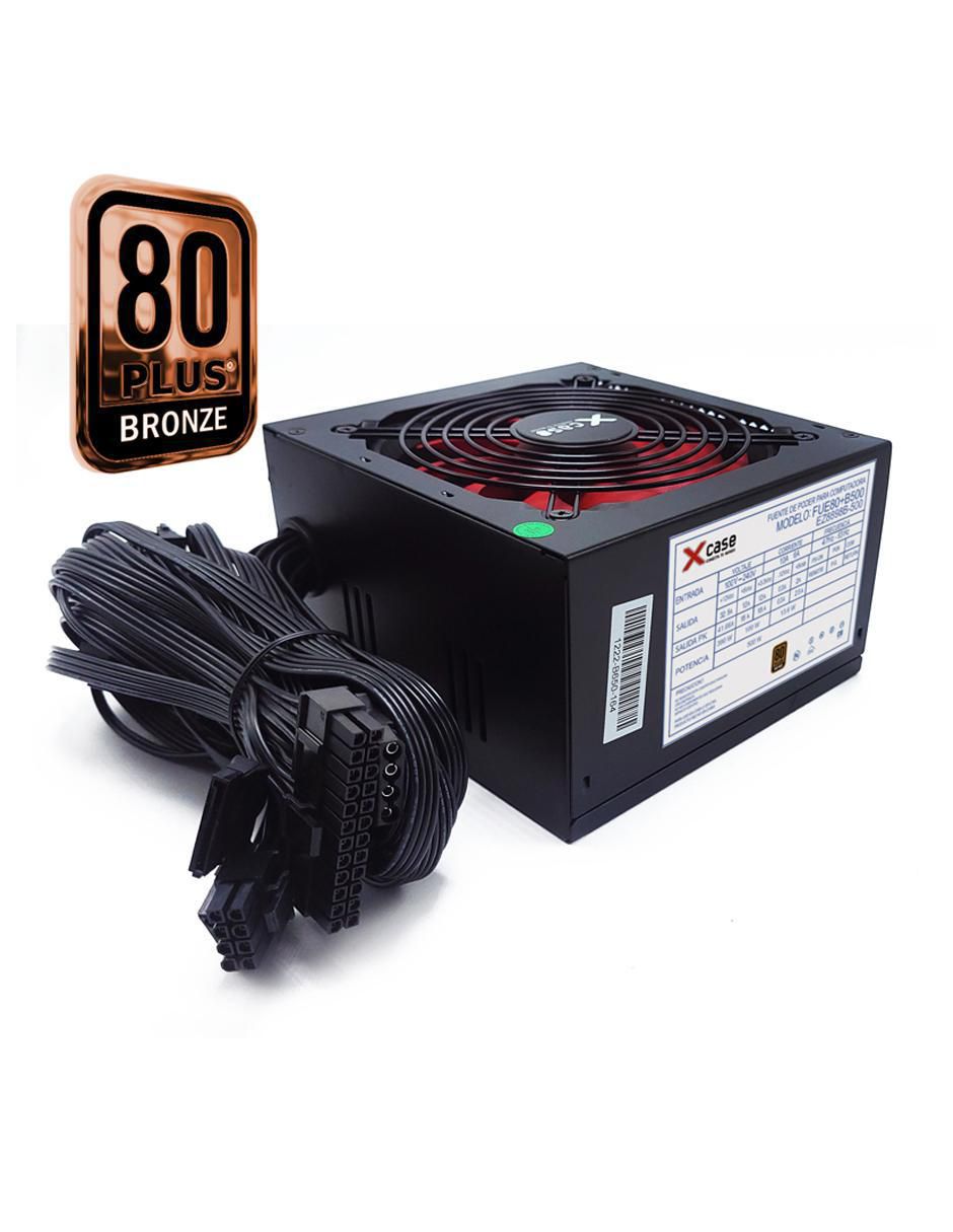 Fuente de poder FUE80+B500W 4