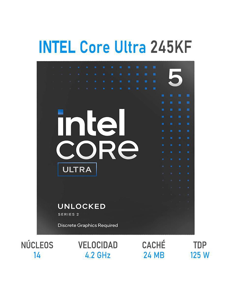Procesador Core Ultra 5 245KF con 14 núcleos 2