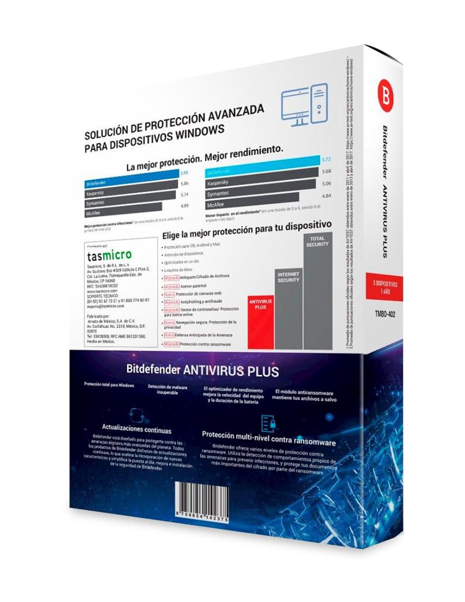 Antivirus Plus para 3 usuarios 2