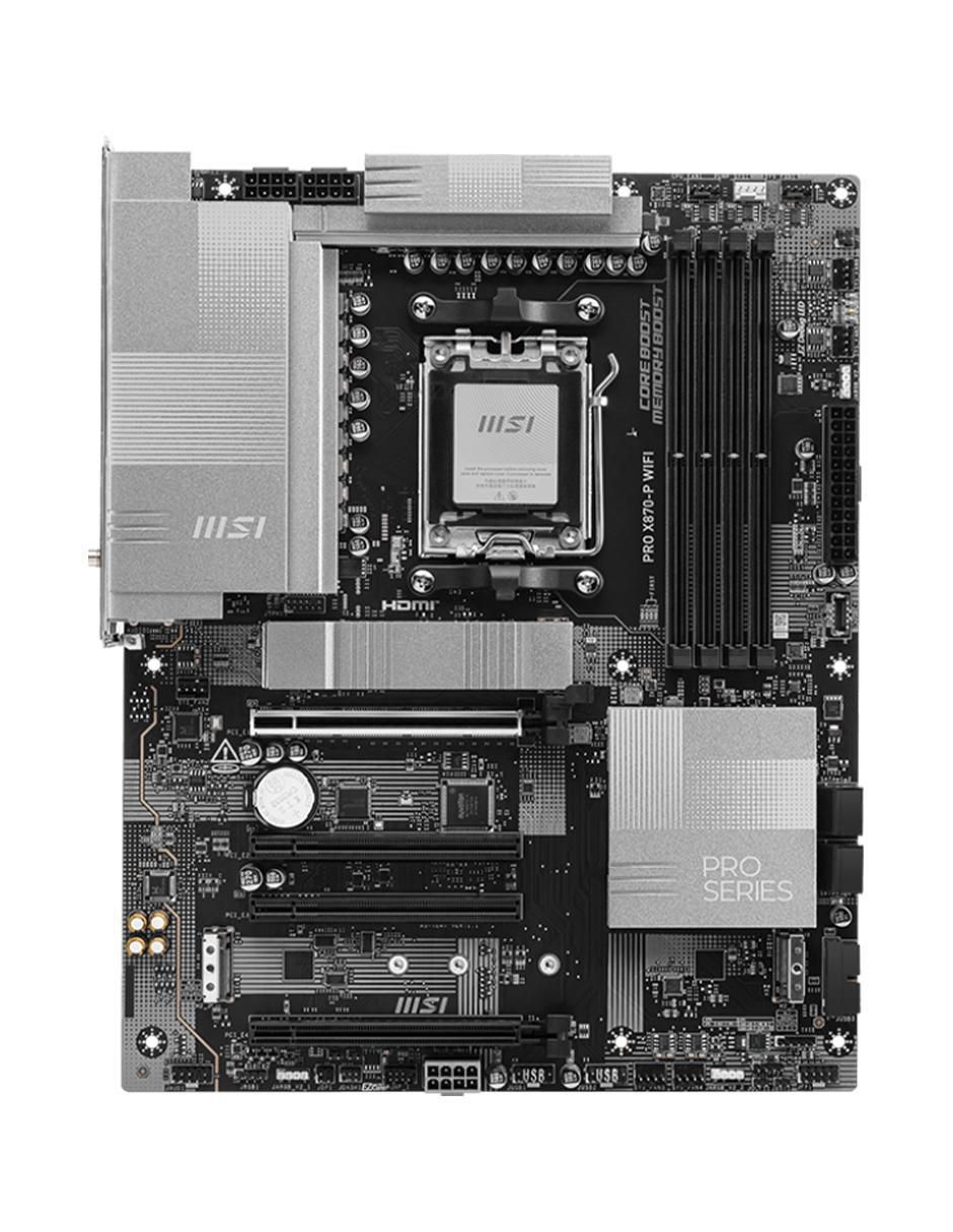 Tarjeta madre X870-P WiFi AM5 con procesador AMD Tarjeta madre X870-P WiFi AM5 con procesador AMD