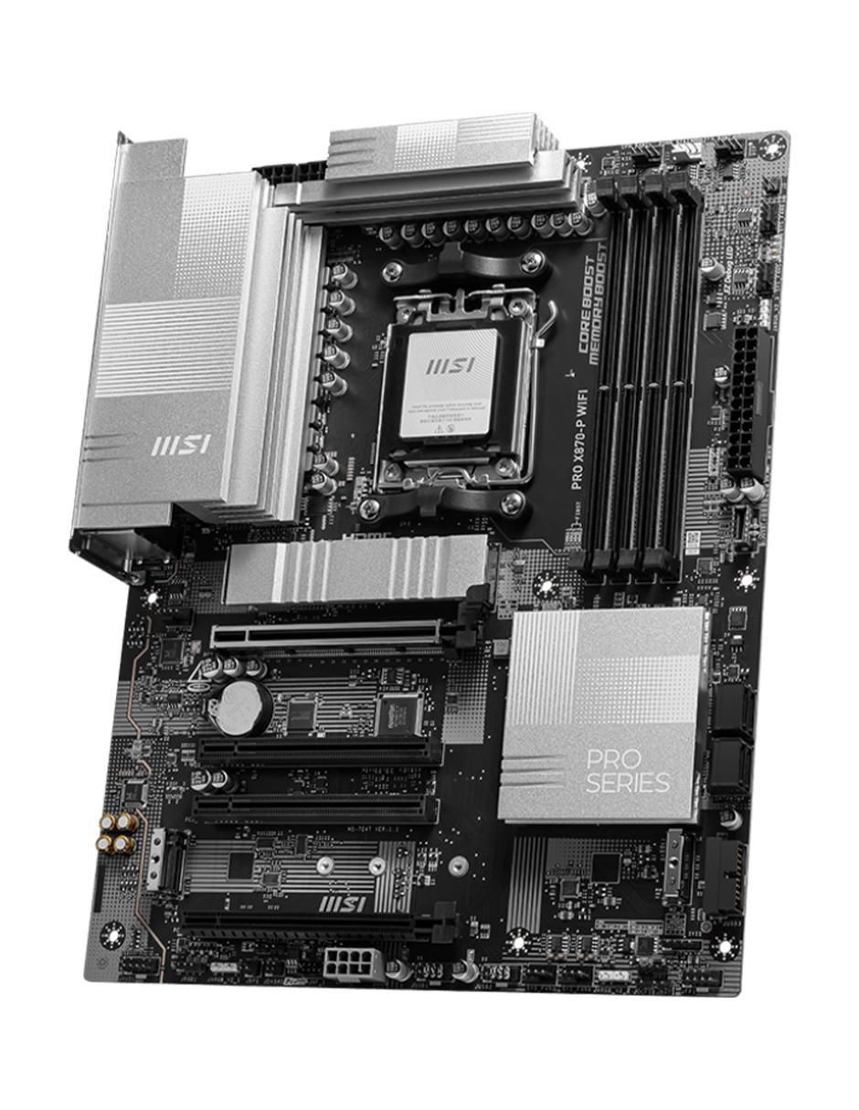 Tarjeta madre X870-P WiFi AM5 con procesador AMD 2