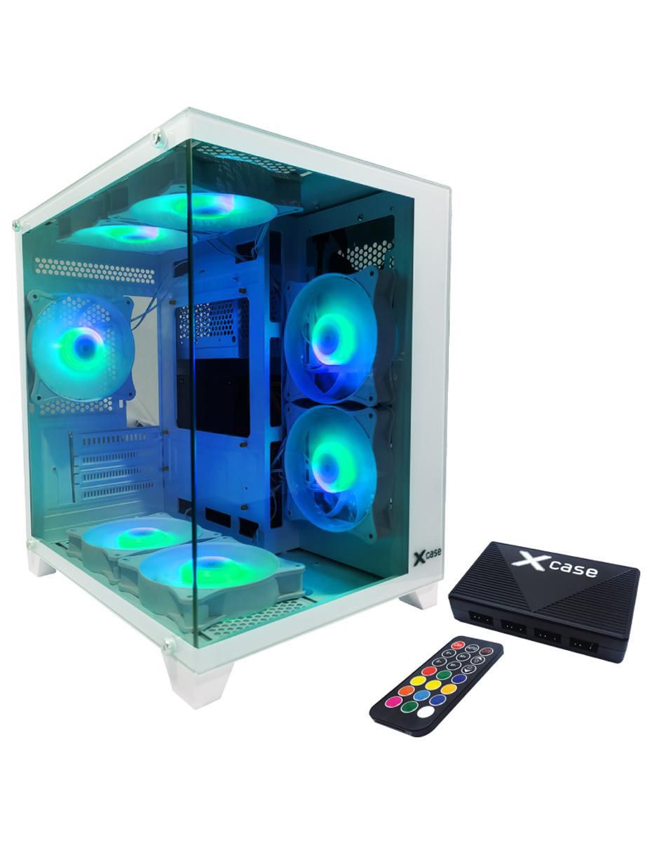 Kit de gabinete gamer Cube 7 ventiladores