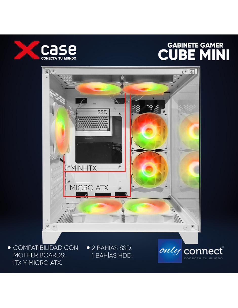 Kit de gabinete gamer Cube 7 ventiladores 3