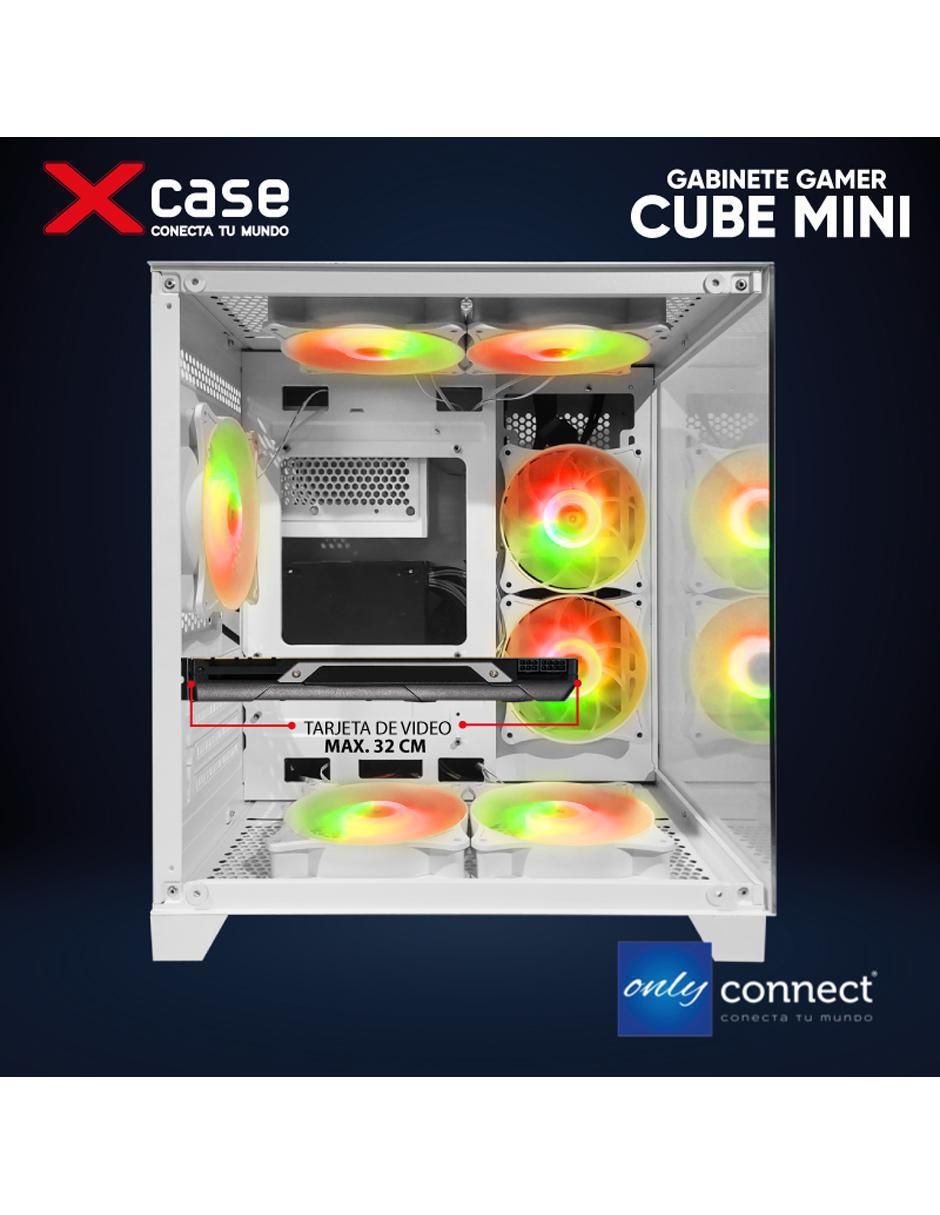Kit de gabinete gamer Cube 7 ventiladores 4