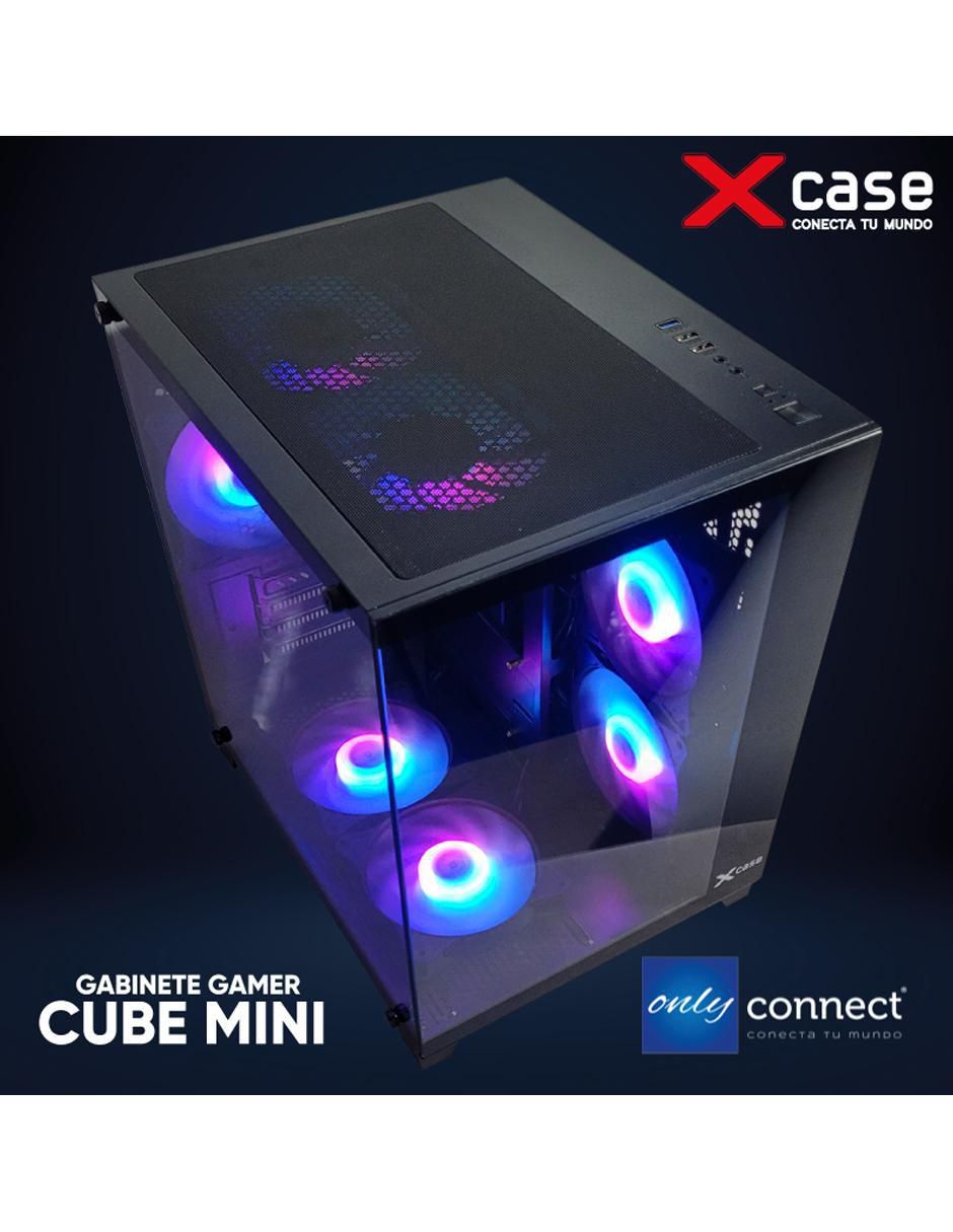 Kit de gabinete gamer Xcase Cube 7 ventiladores