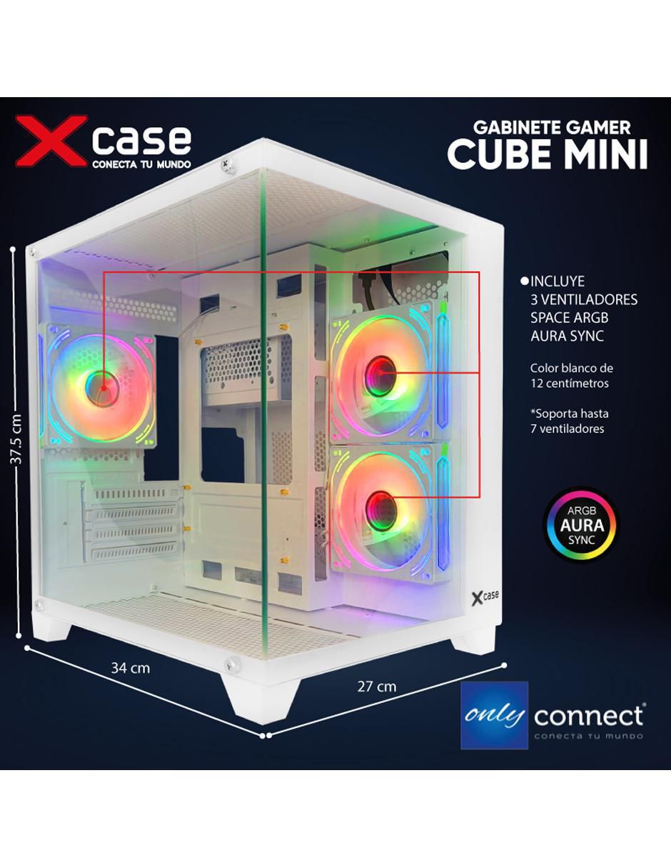 Kit de gabinete gamer 3 ventiladores Space 13