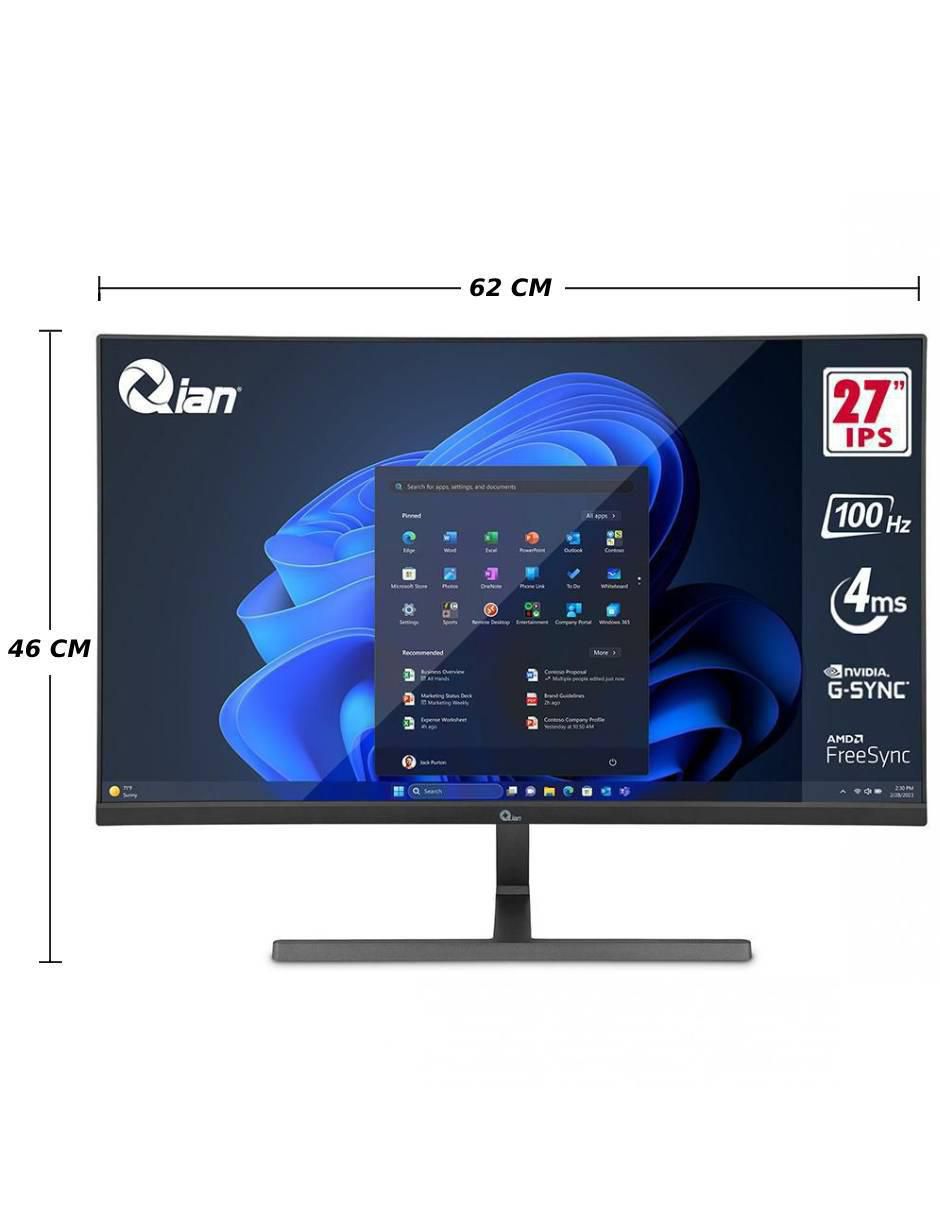 Monitor standard full HD 27 pulgadas QMF-IPF27-01 FHD_100Hz 13