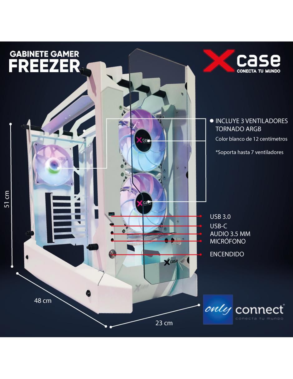 Kit de gabinete gamer Freezer 3 ventiladores 9