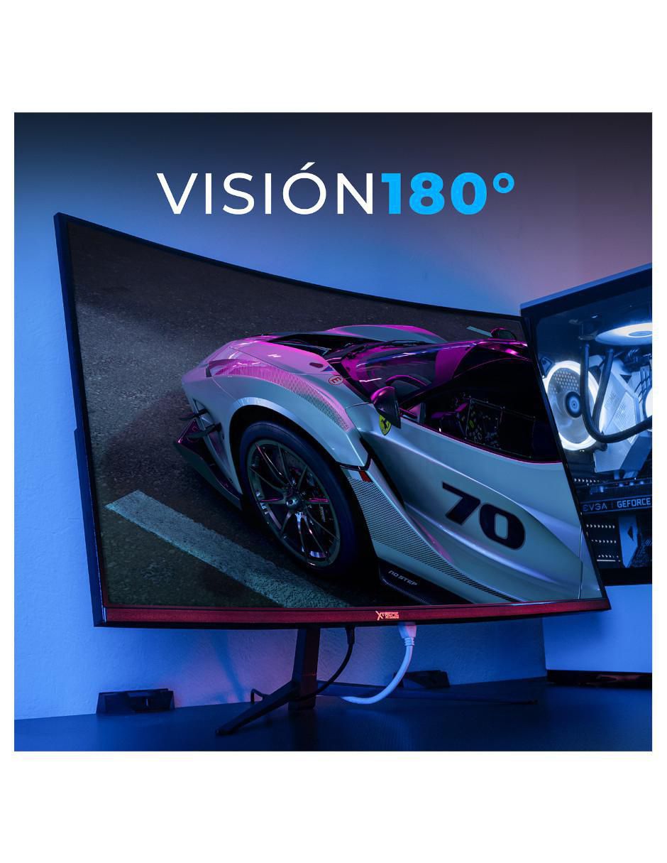Monitor gamer xtreme pc gaming full hd 27 pulgadas clarity
