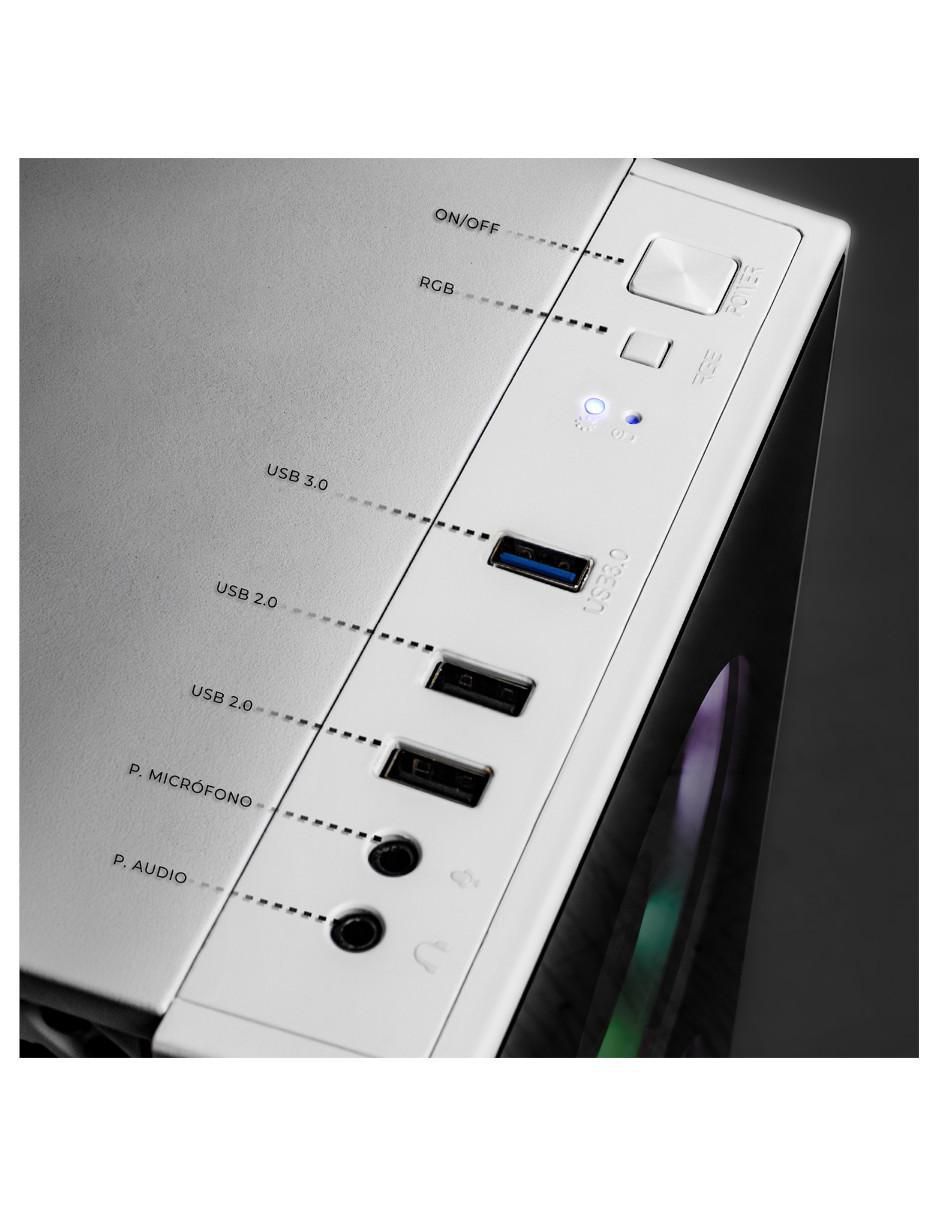 Computadora gamer XTPCR532GB4060DW AMD Ryzen 5 NVIDIA GeForce RTX 5060 16 GB RAM 500 GB SSD 13