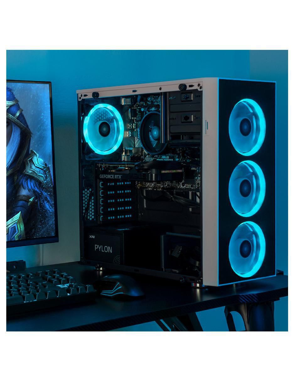 Computadora gamer XTPCR532GB4060MDW 23.8 pulgadas Full HD AMD Ryzen 5 NVIDIA GeForce RTX 5060 16 GB RAM 500 GB SSD 6