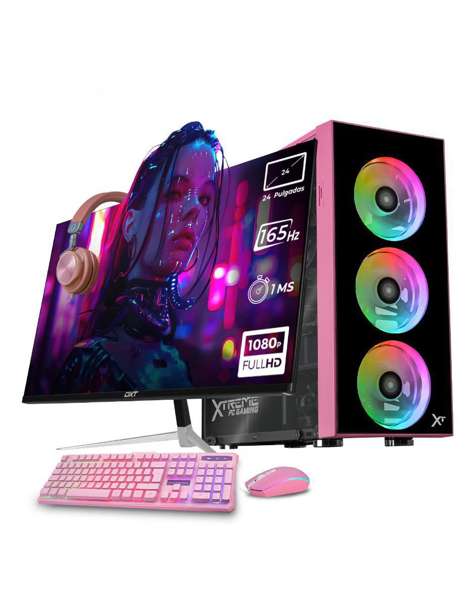 Computadora gamer XTPCR532GB4060MDP 23.8 pulgadas Full HD AMD Ryzen 5 NVIDIA GeForce RTX 5060 32 GB RAM 1 TB SSD Computadora gamer XTPCR532GB4060MDP 23.8 pulgadas Full HD AMD Ryzen 5 NVIDIA GeForce RTX 5060 32 GB RAM 1 TB SSD