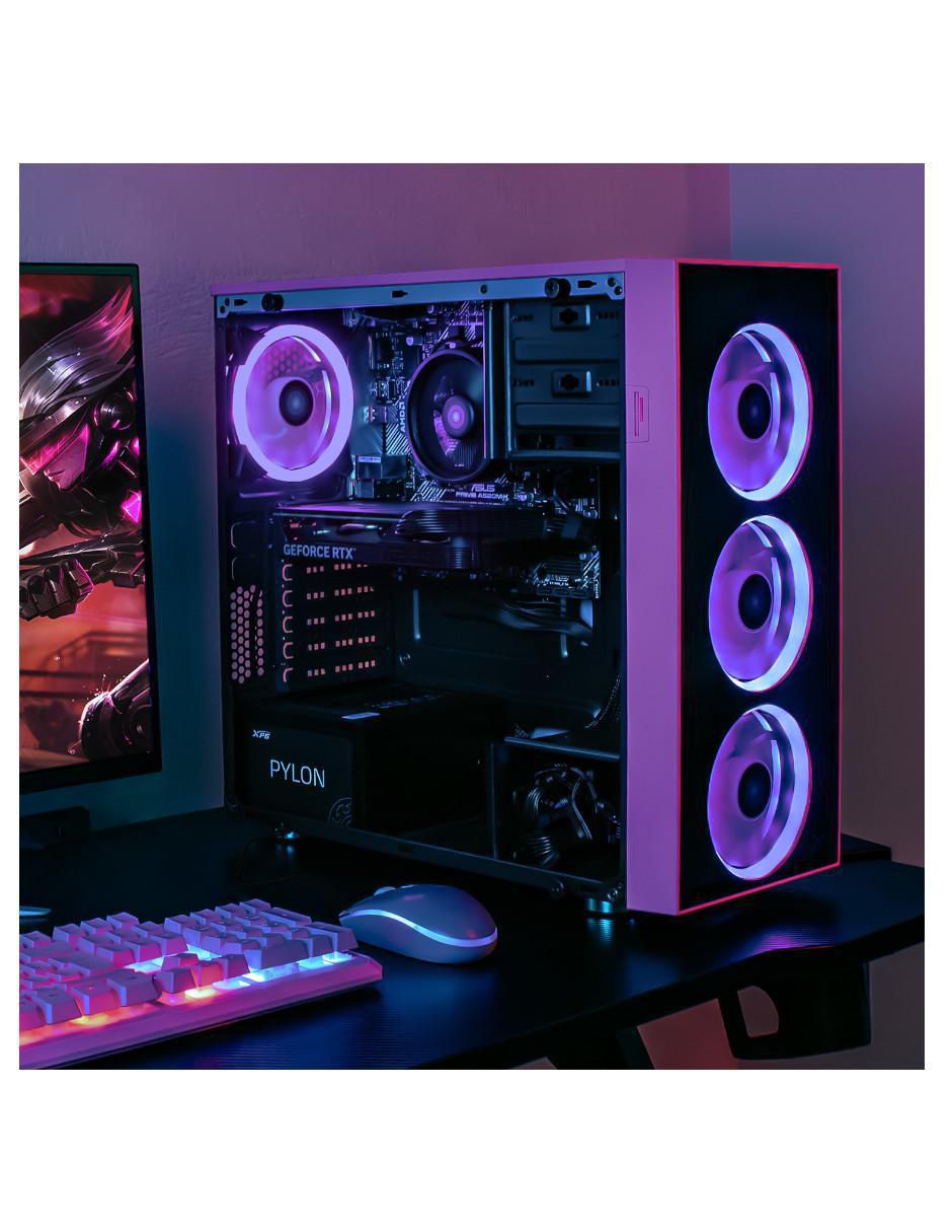 Computadora gamer XTPCR532GB4060MDP 23.8 pulgadas Full HD AMD Ryzen 5 NVIDIA GeForce RTX 5060 32 GB RAM 1 TB SSD 6