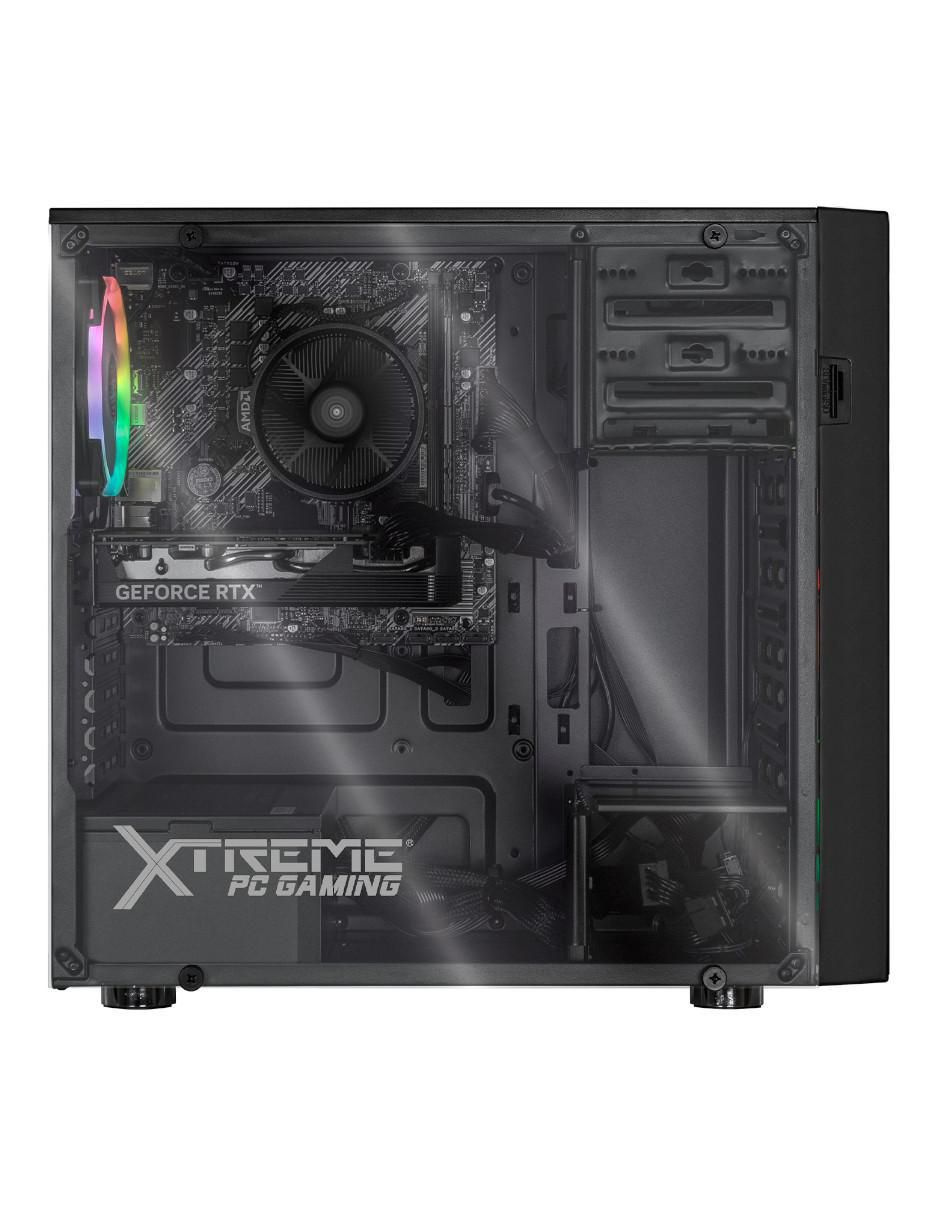Computadora gamer xtpcr532gb4060mdb 23.8 pulgadas full HD AMD Ryzen 5 Nvidia geforce rtx 5060 16 GB RAM 500 GB SSD 12